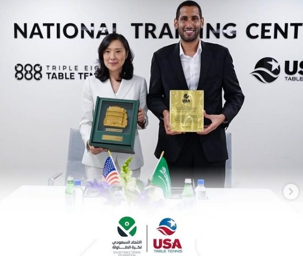 الاتحاد السعودي لكرة الطاولة يوقع مذكرة تفاهم مع نظيره الأمريكي لتعزيز التعاون الثنائي