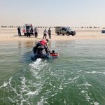 حرس الحدود بجازان يواصلون مهامهم الإنسانية بإنقاذ مواطنين من الغرق