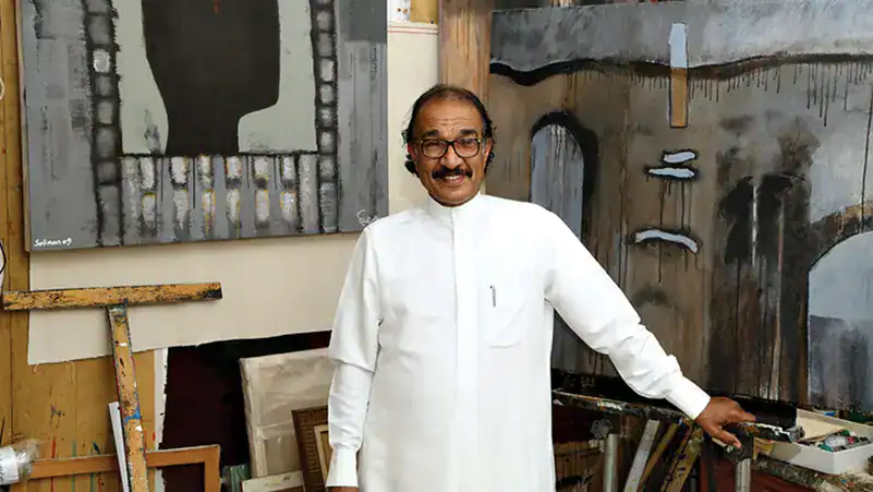 عبدالرحمن السليمان.. رائد التشكيل السعودي وذاكرة اللون