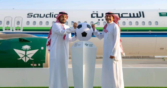 "السعودية"شريك الطيران الرسمي لدوري روشن السعودي