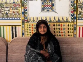 فاطمة أبو قحاص.. أيقونة القط العسيري وبصمة لا تنسى في التراث السعودي