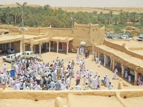 سوق المجلس التراثي بالمذنب.. نبض الاقتصادالسعودي والهوية المعمارية بالقصيم