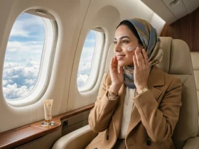 السفر بالطائرة قد يرهق بشرتكِ.. إليكِ أفضل طرق حمايته