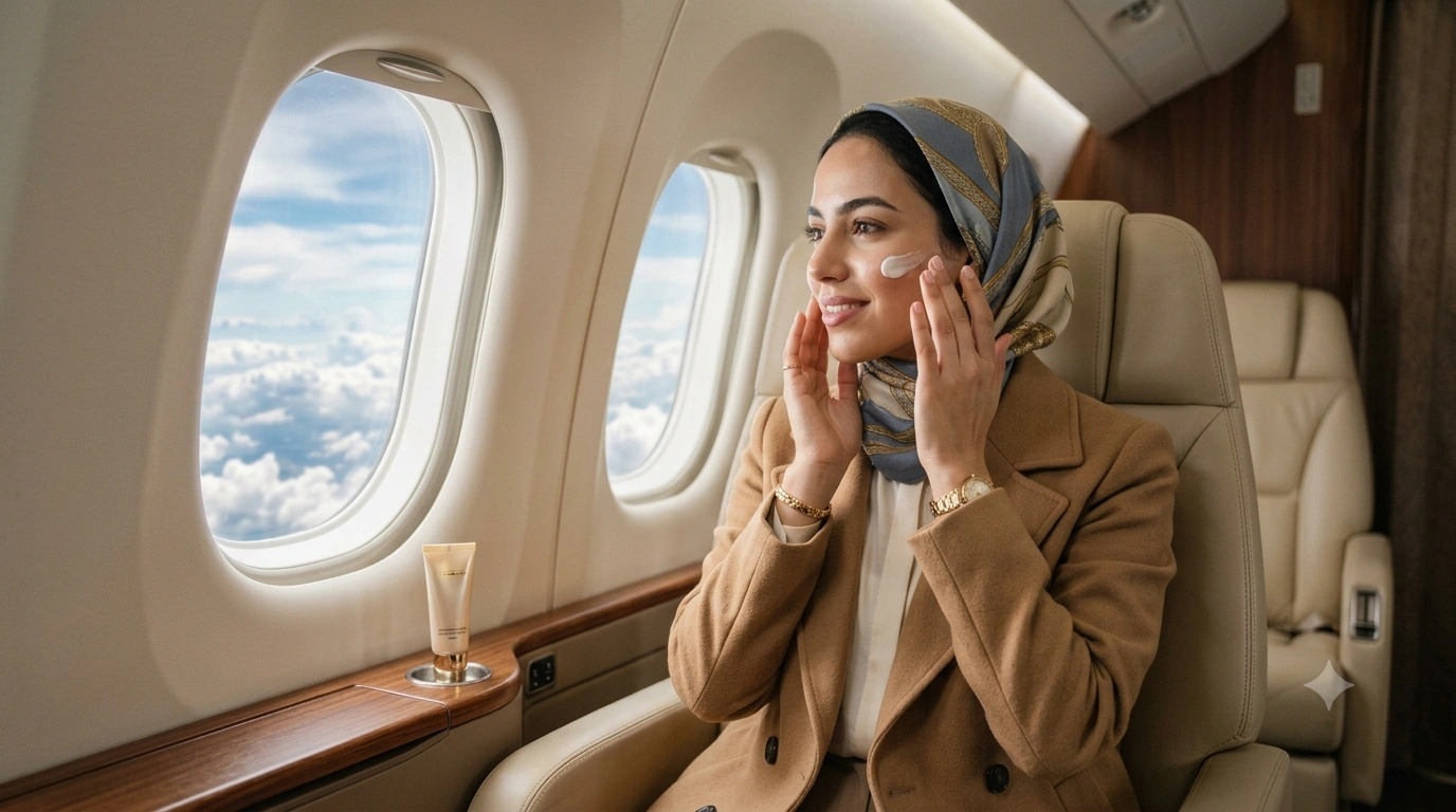 السفر بالطائرة قد يرهق بشرتكِ.. إليكِ أفضل طرق حمايته