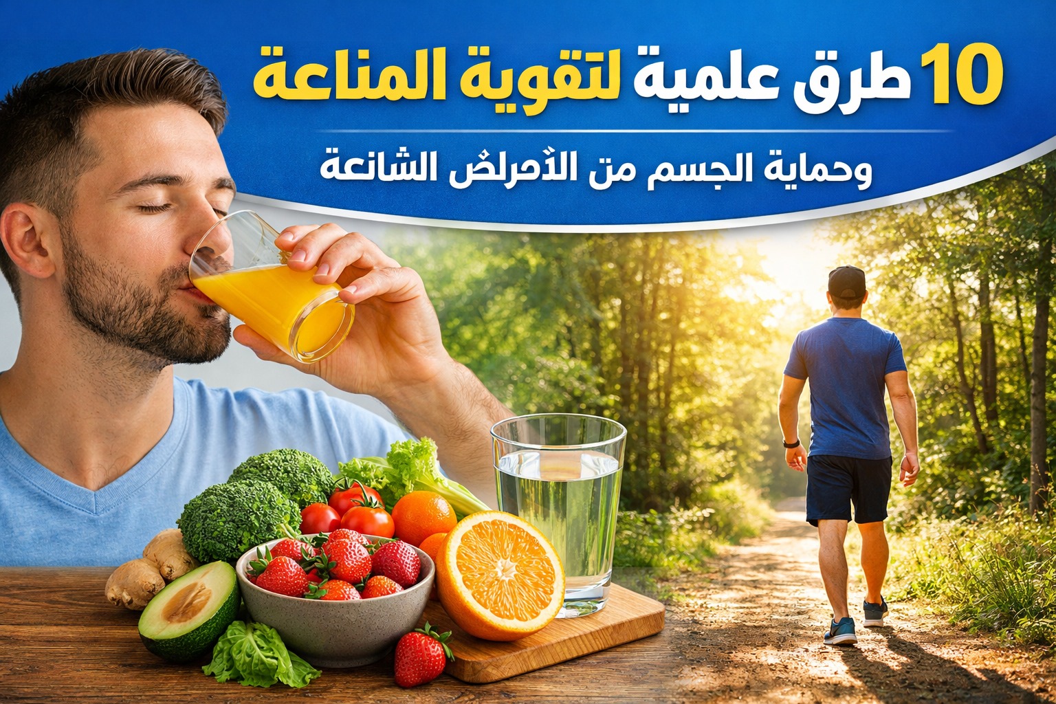 كيف تبني أسلوب حياة يدعم قوة الجهاز المناعي وكفاءته؟