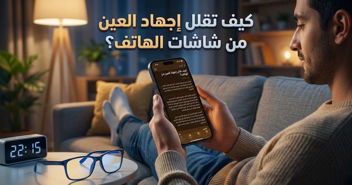 درع الرؤية.. كيف تحمي عينيك من الإجهاد الرقمي في عصر الشاشات؟