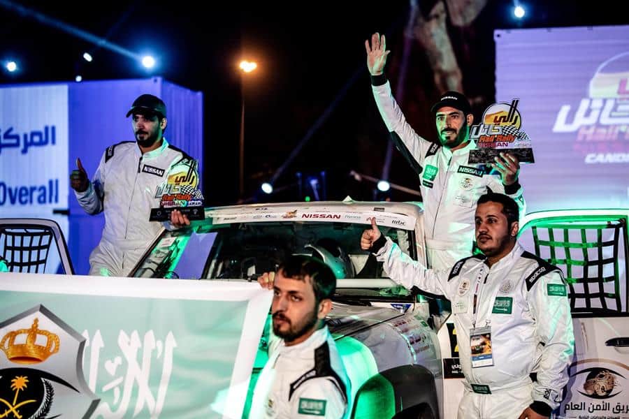 «الأمير عبدالعزيز بن سعد» يتوج الفائزين ببطولة رالي حائل نيسان الدولي 2020