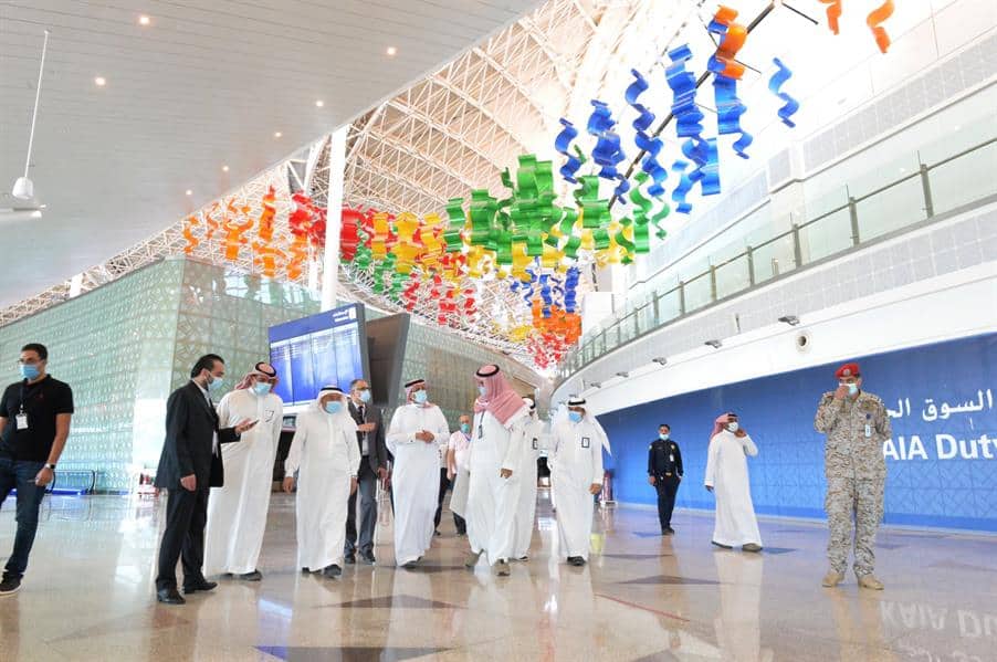 مطار الملك عبدالعزيز الدولي الجديد بجدة جاهز لاستقبال الرحلات الدولية