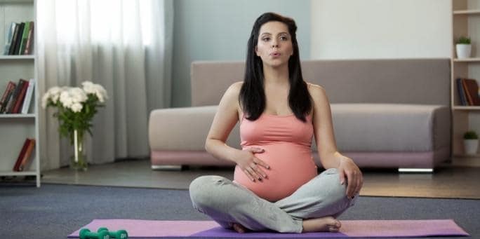 فوائد تمارين التنفس للحامل
