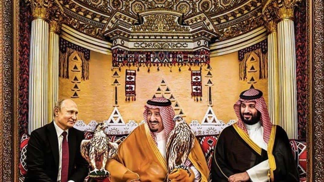 الفنانة السعودية نبيلة أبو الجدايل تكشف قصة لوحتها المهداه لروسيا