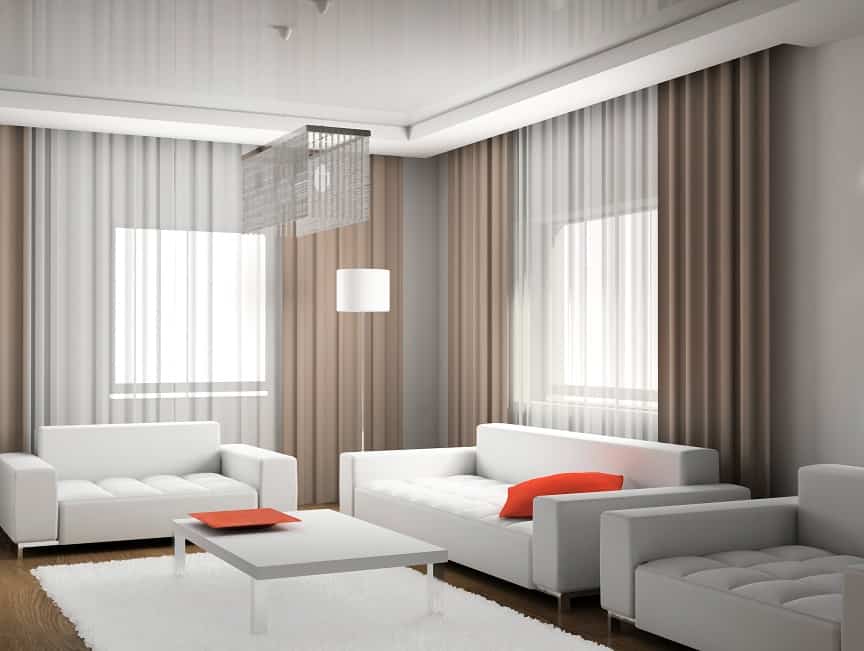 كيفية اختيار تصاميم الستائر بطريقة مناسبة لغرفة المعيشة وديكور منزلك