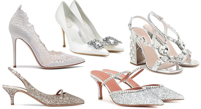 أحذية كلاسيكية للعروس 2022 في حفل زفافها لإطلالة ساحرة