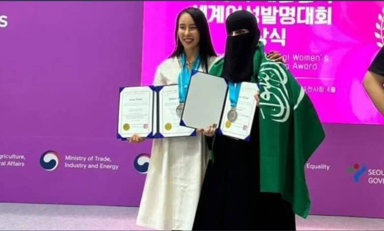 الباحثة السعودية عبير الحارثي تحصد المركز الثاني في معرض «اختراعات المرأة» 2023