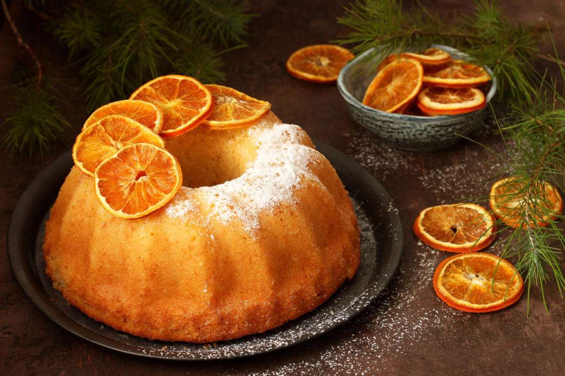 طريقة عمل كعكة البرتقال المغربية