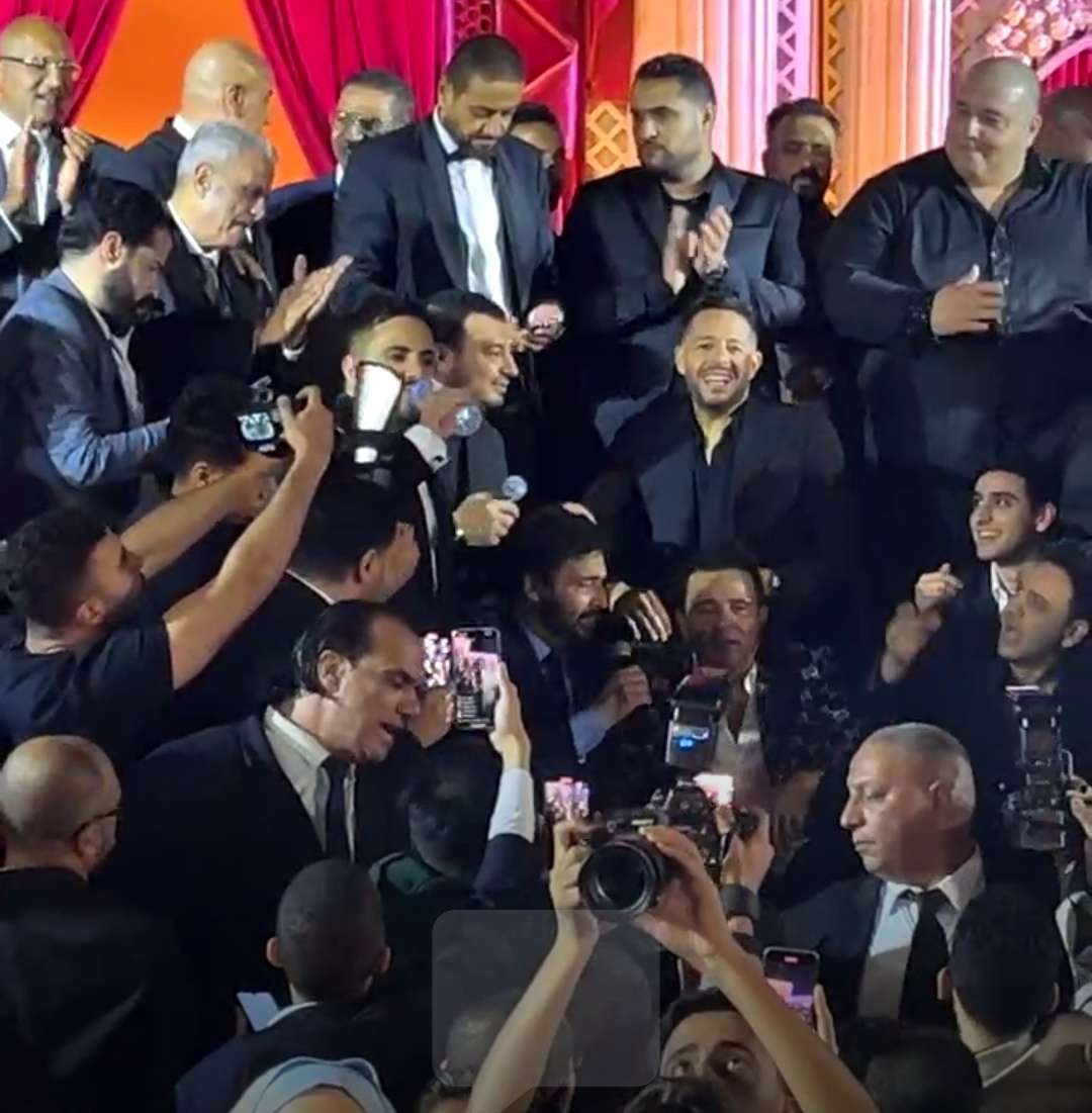 حفل زفاف نجل محمد فؤاد