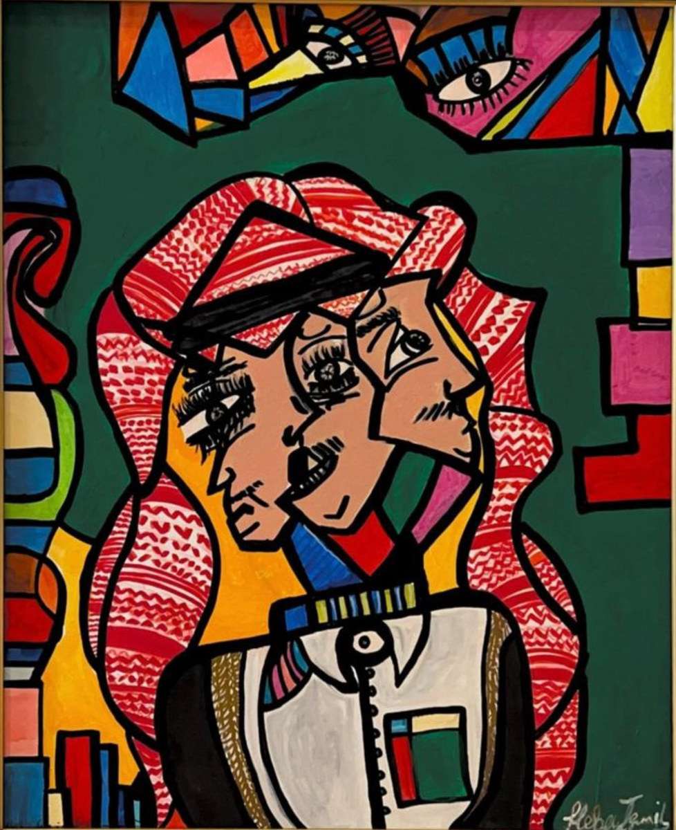 لوحات  الفنانة السعودية هبة إسماعيل